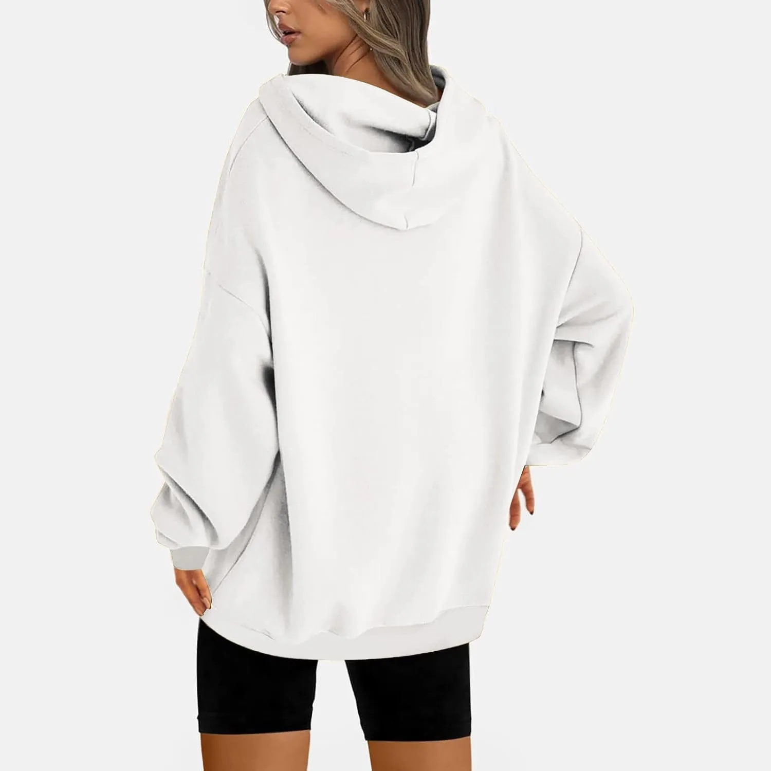 SMIDOW Womens Oversized Hoodies Sweatshirts Fleece Hooded Pullover Tops Sweaters Casual Fall Fashion Outfits 2023 y2k Clothes