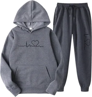 Straight Leg Cargo Sweatpants Women Blocking Gradient Casual Pants Side Pockets Leg Opening Drawstring Seasonal
