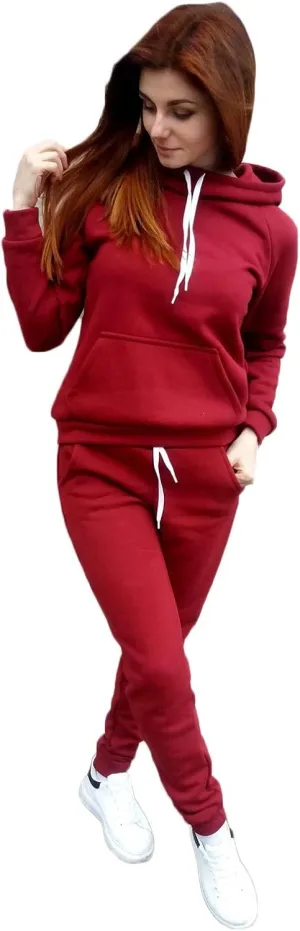 Straight Leg Cargo Sweatpants Women Blocking Gradient Casual Pants Side Pockets Leg Opening Drawstring Seasonal