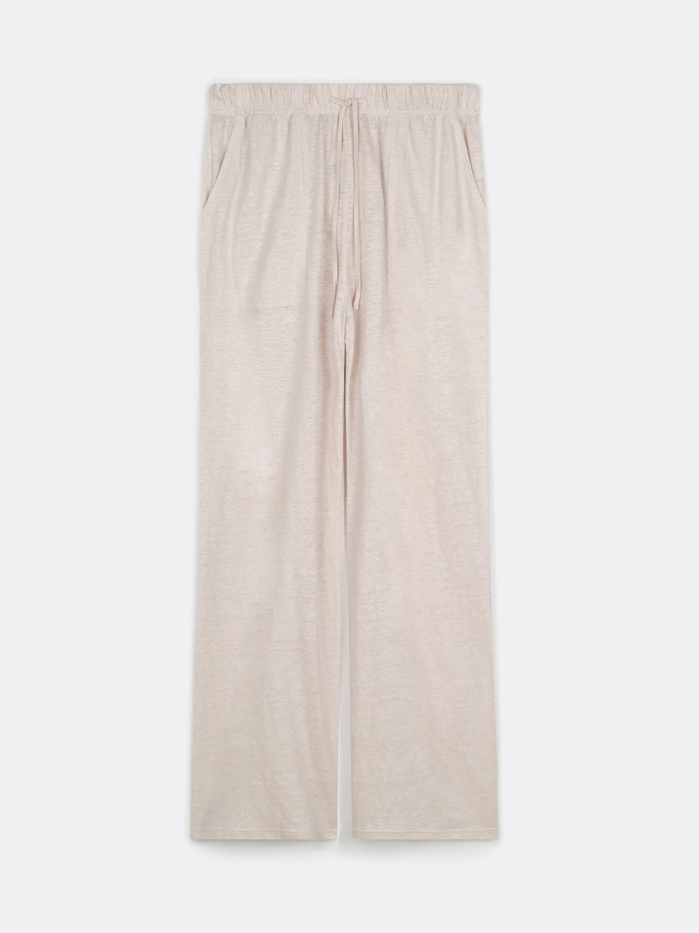 The Loose Linen Pant in Grey