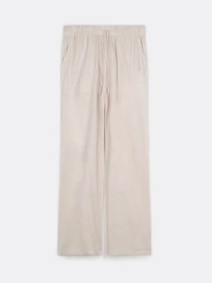 The Loose Linen Pant in Grey