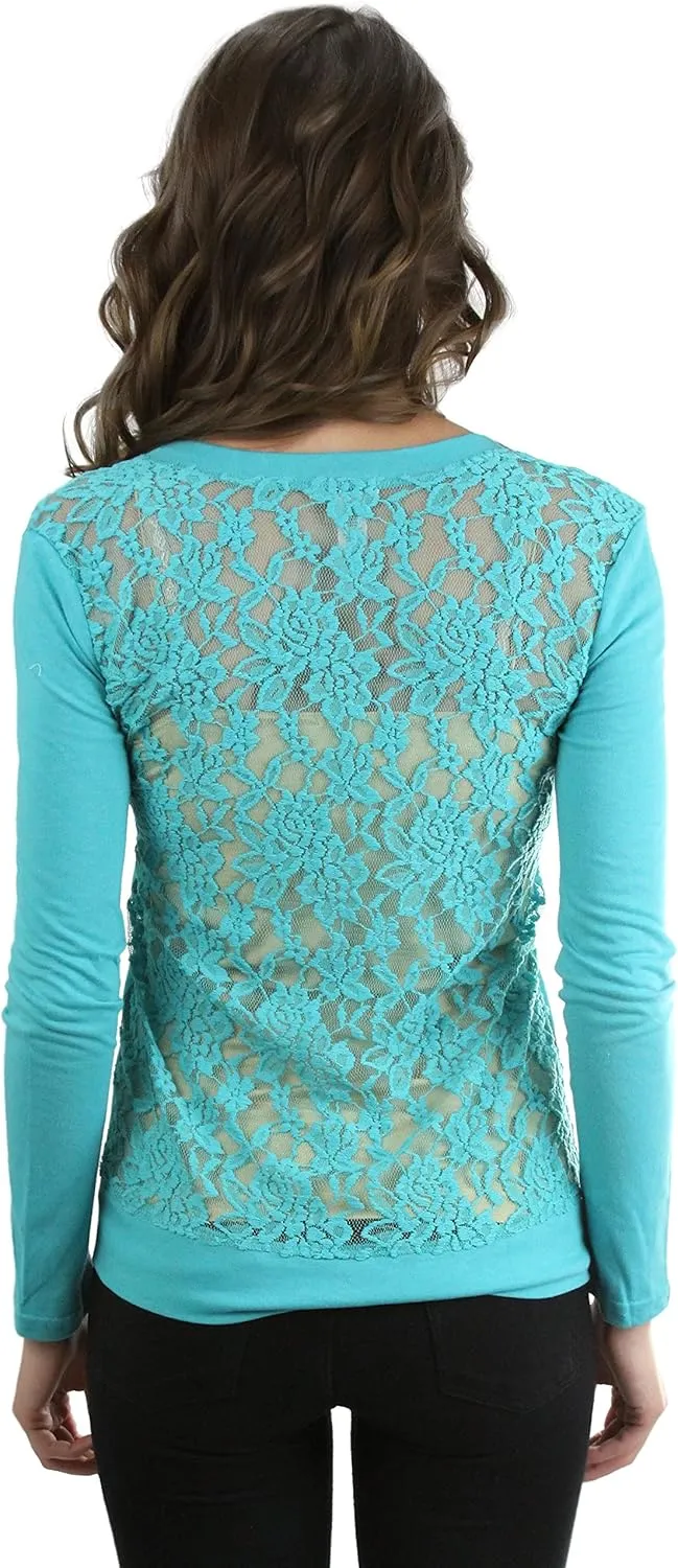 ToBeInStyle Women's Long Sleeve Button Down V-Neck Cardigan