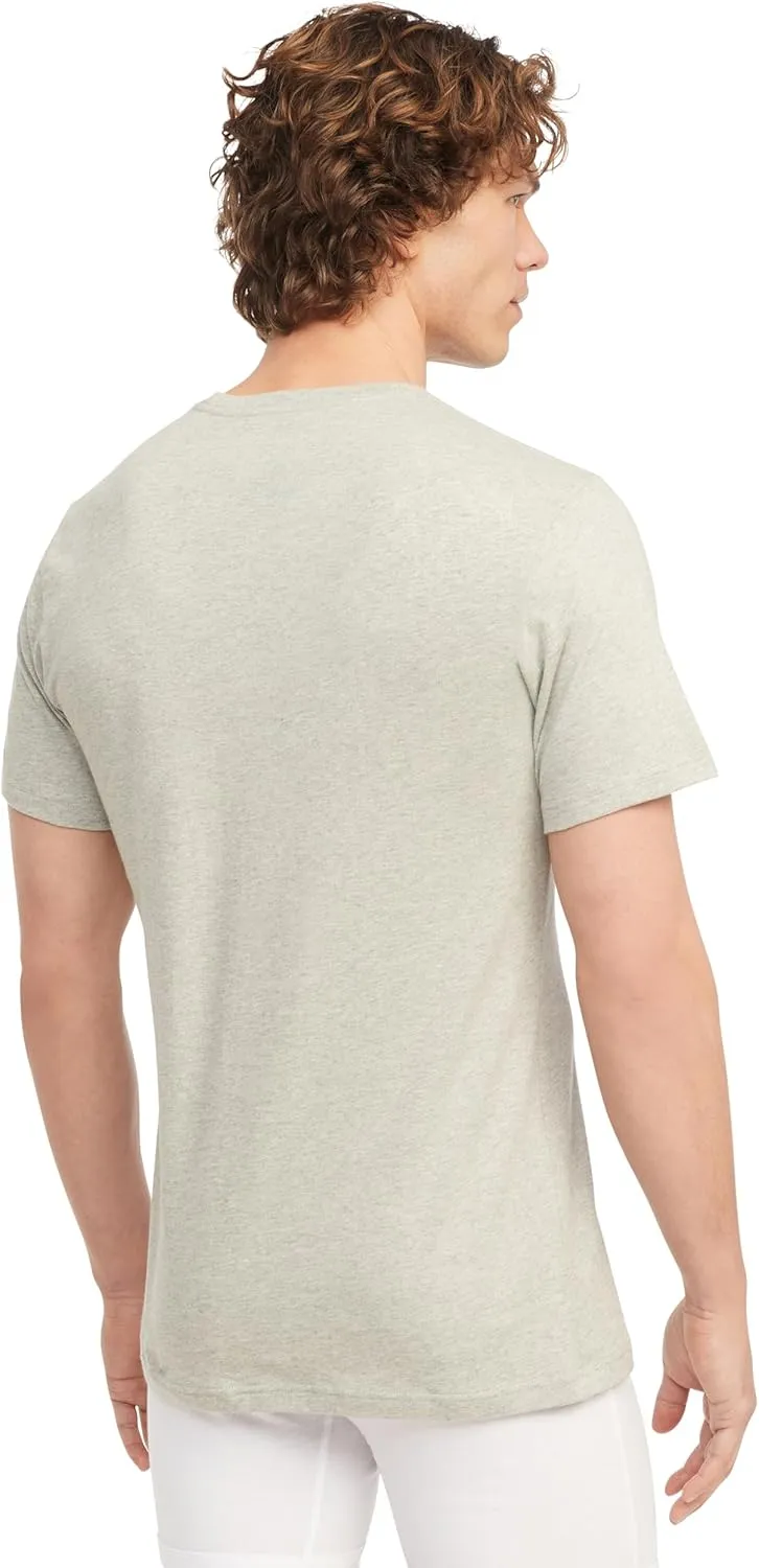 Tommy Hilfiger Men's Cotton Classics V-Neck Undershirts, 3-Pack