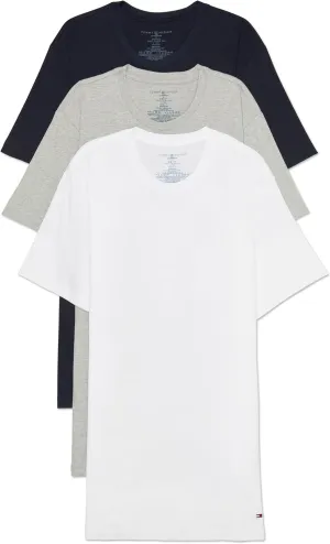 Tommy Hilfiger Men's Cotton Classics V-Neck Undershirts, 3-Pack