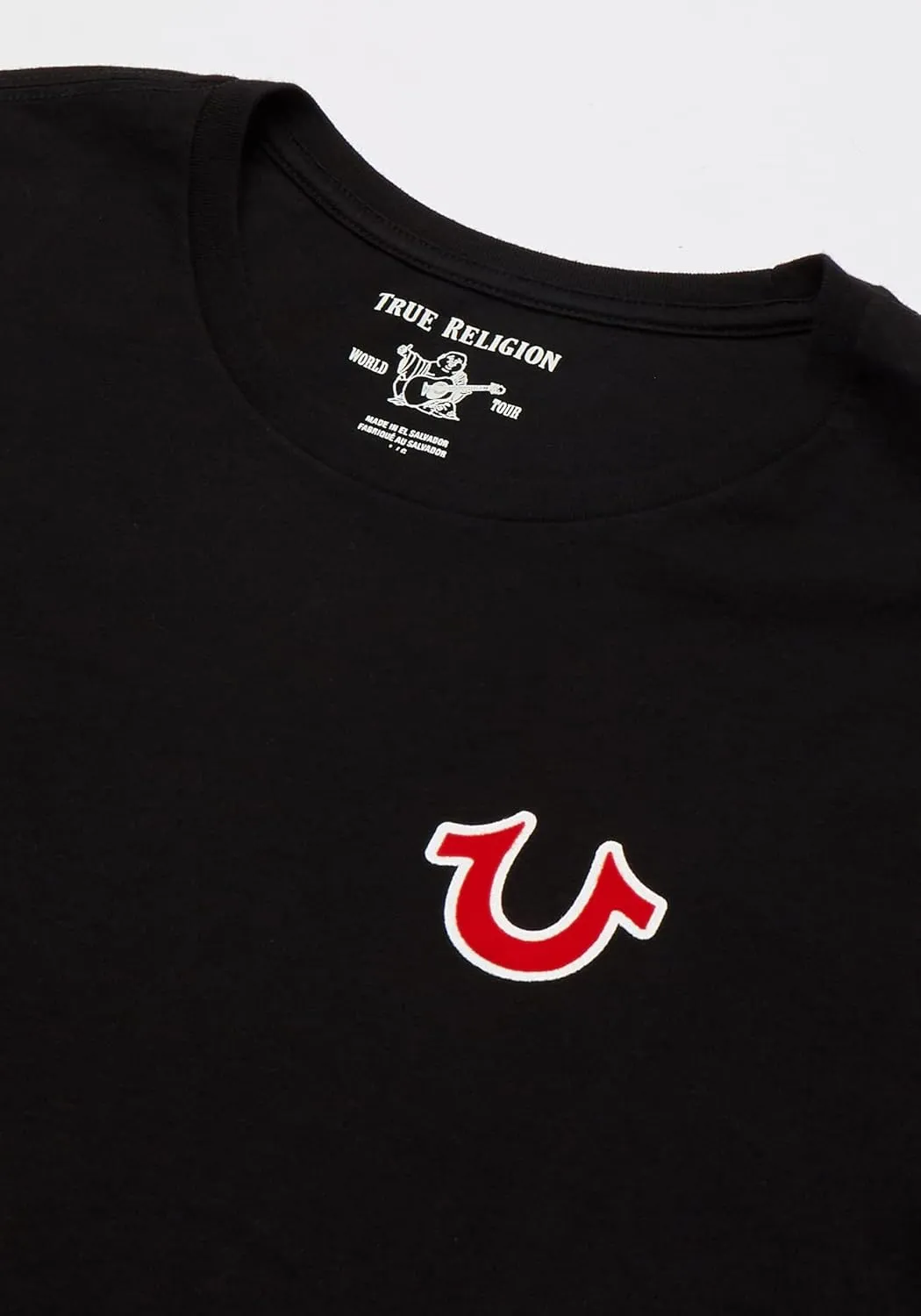 True Religion Men's Buddha Logo Short Sleeve Tee