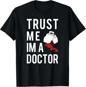 Trust Me Im A Doctor T-Shirt, Vintage Doctors Bag Tee
