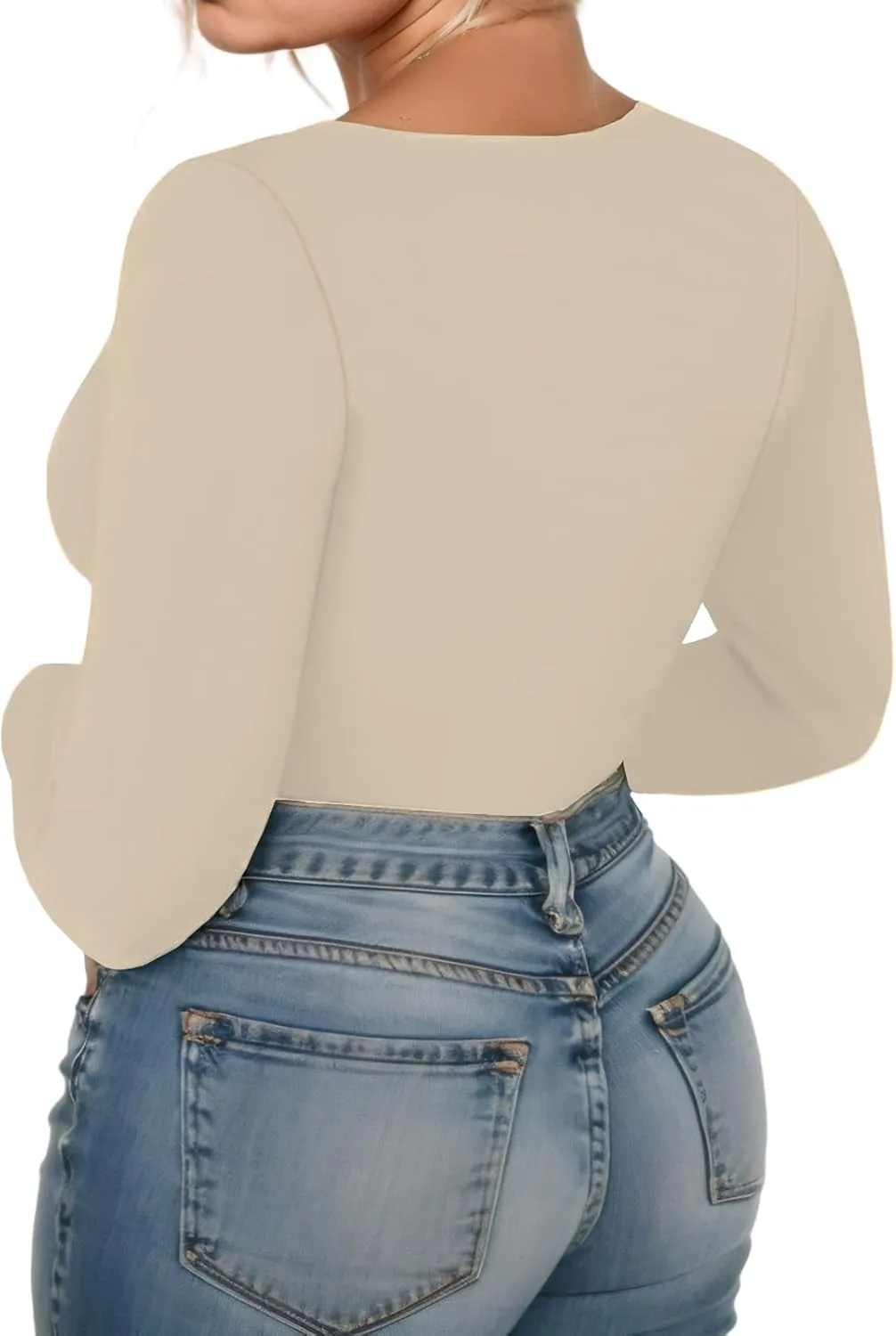 VISLILY Womens-Plus-Size-Long-Sleeve-Shirts Scoop Neck Tops Tight Slim Fit Undershirts Lightweight Thermal Basic Tee XL-5XL