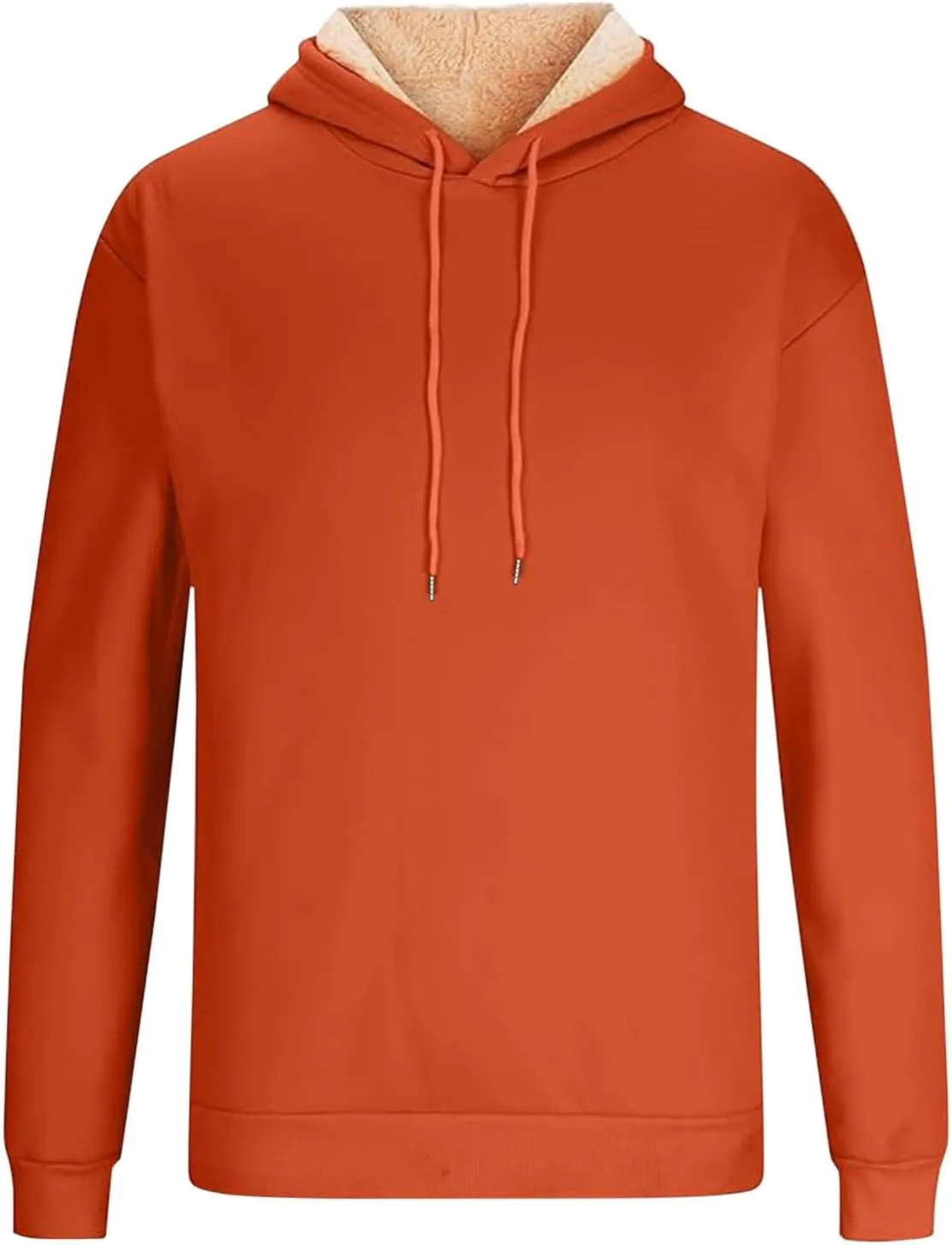 Warm Hoodies for Men 2024 Winter Fleece Heavyweight Thick Hoodie Pullover Sweatshirts Thermal Jacket with Pockets