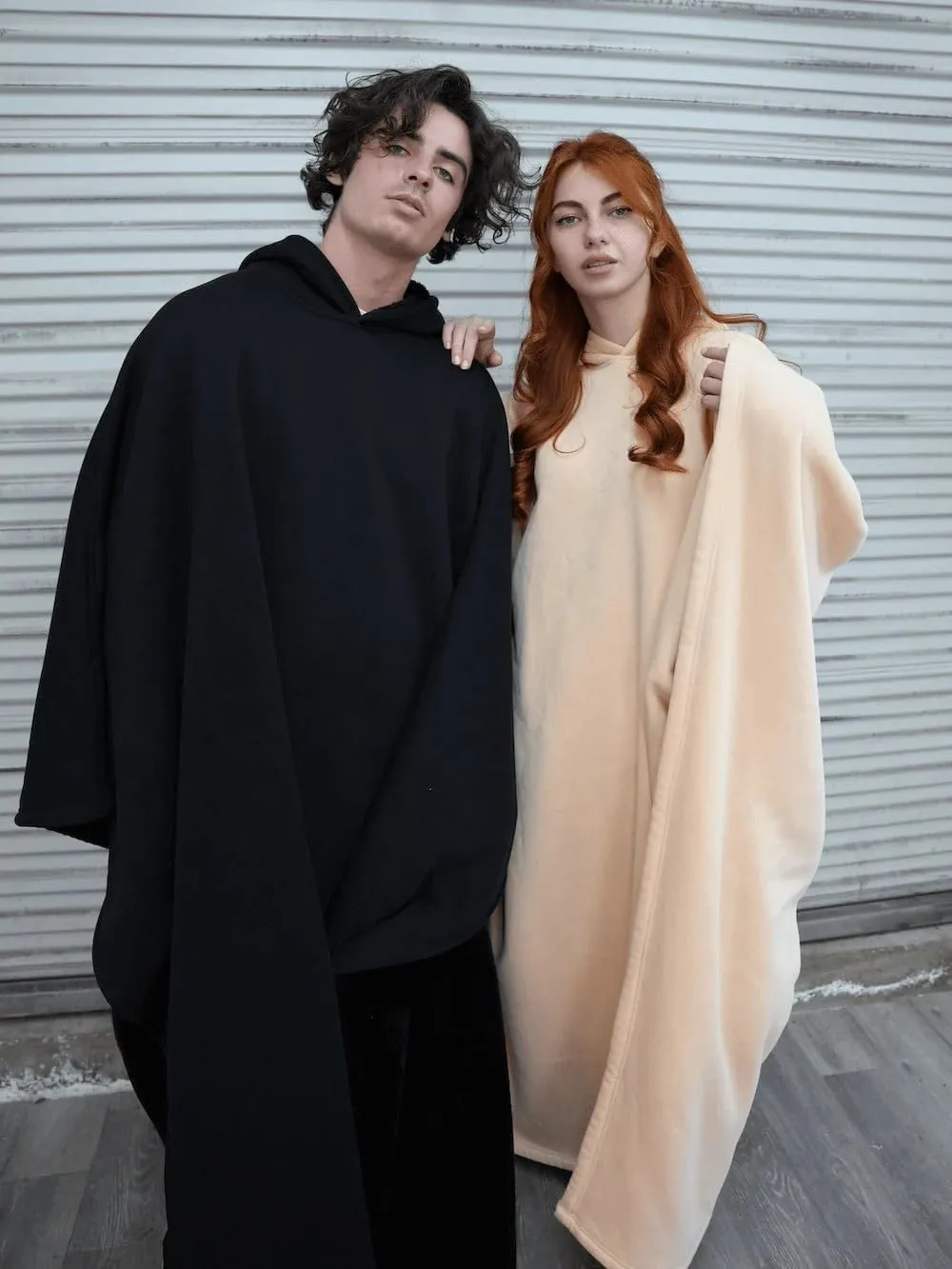 Weighted Cloak Hoodie for Anxiety,Indio Cloak Hoodie, Calming Cloak Hoodie, Arcane Hoodie, Loose Blanket Hoodie