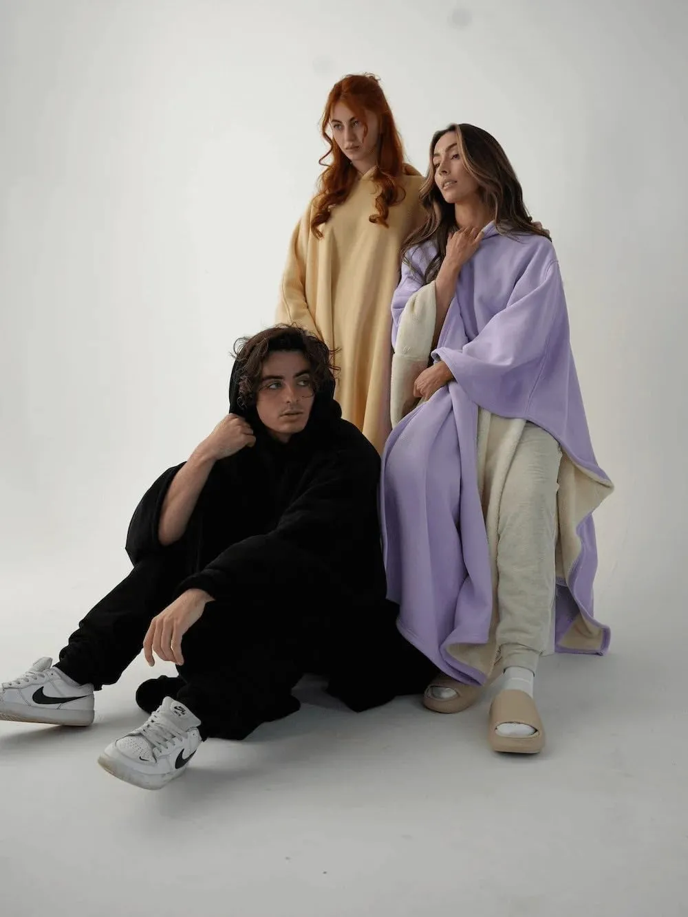 Weighted Cloak Hoodie for Anxiety,Indio Cloak Hoodie, Calming Cloak Hoodie, Arcane Hoodie, Loose Blanket Hoodie