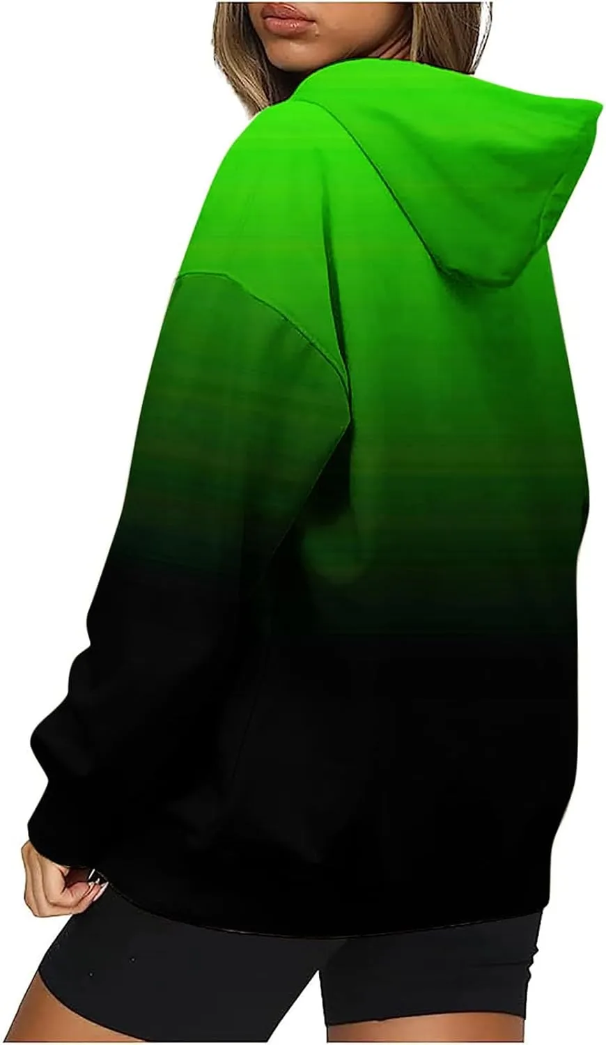 Women's 2025 Retro Tie Dye Drawstring Hoodies y2k Oversized Sweatshirts Drop Shoulder Long Sleeve Pullover Hoody Tops