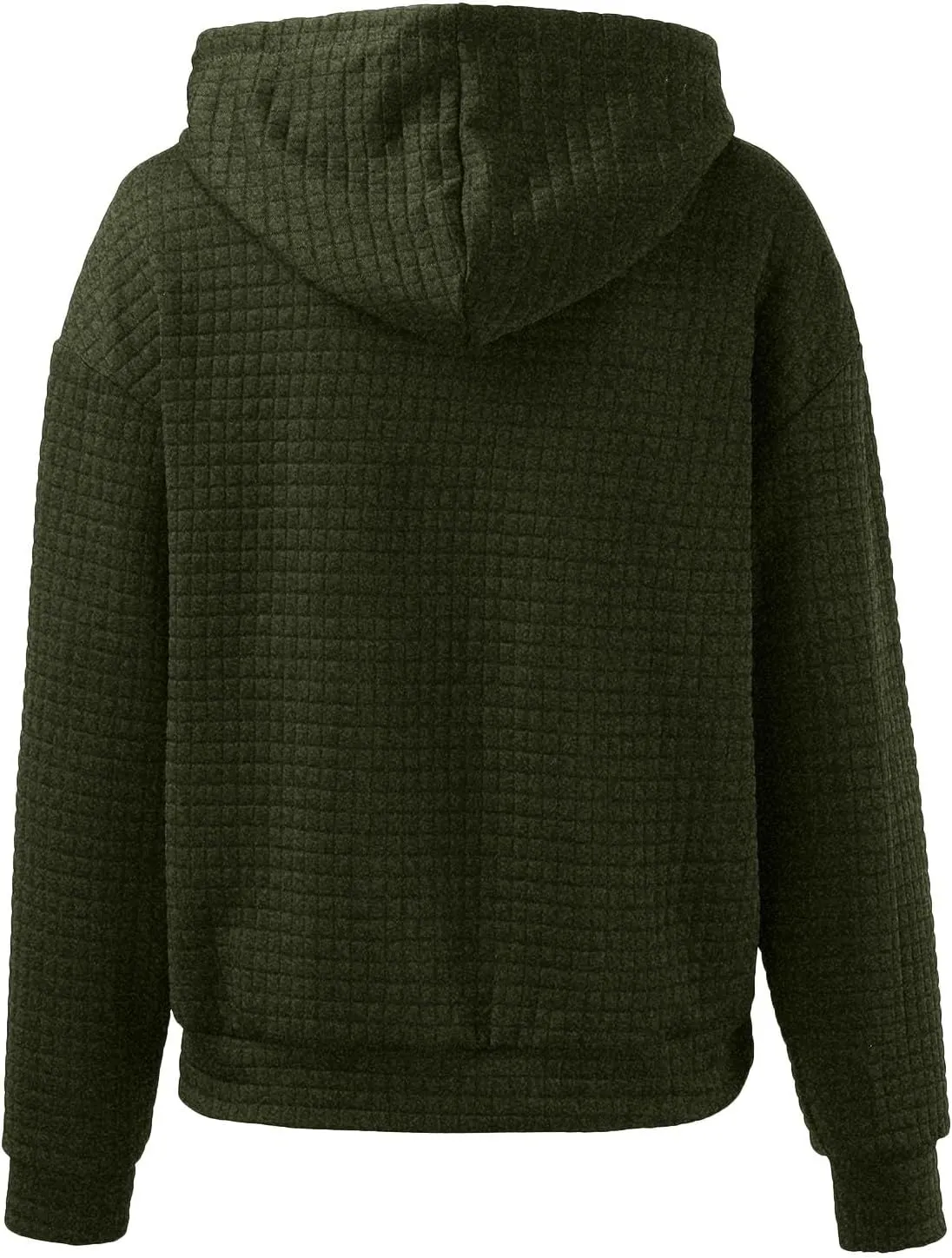 Women's Casual Oversized Hoodies Color Block Long Sleeve Drawstring Sweatshirt Solid Loose Pullover Tops with Pocket