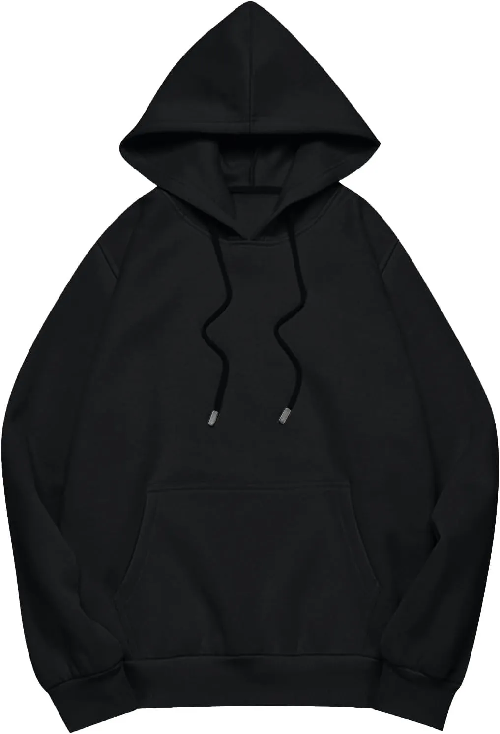 Womens Hoodies Drop Shoulder Oversized Y2K Hoodie Fleece Lightweight Plus Size Hooded Sweatshirt Pullover w/Pockets