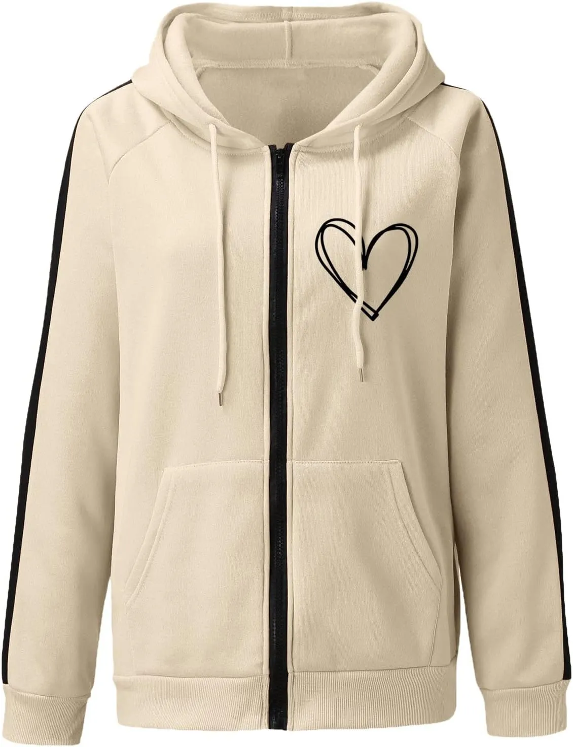 Womens Hoodies Oversized Sweatshirts Pullover Fashion Autumn And Winter Color Gradient Printing Casual Pockets Long