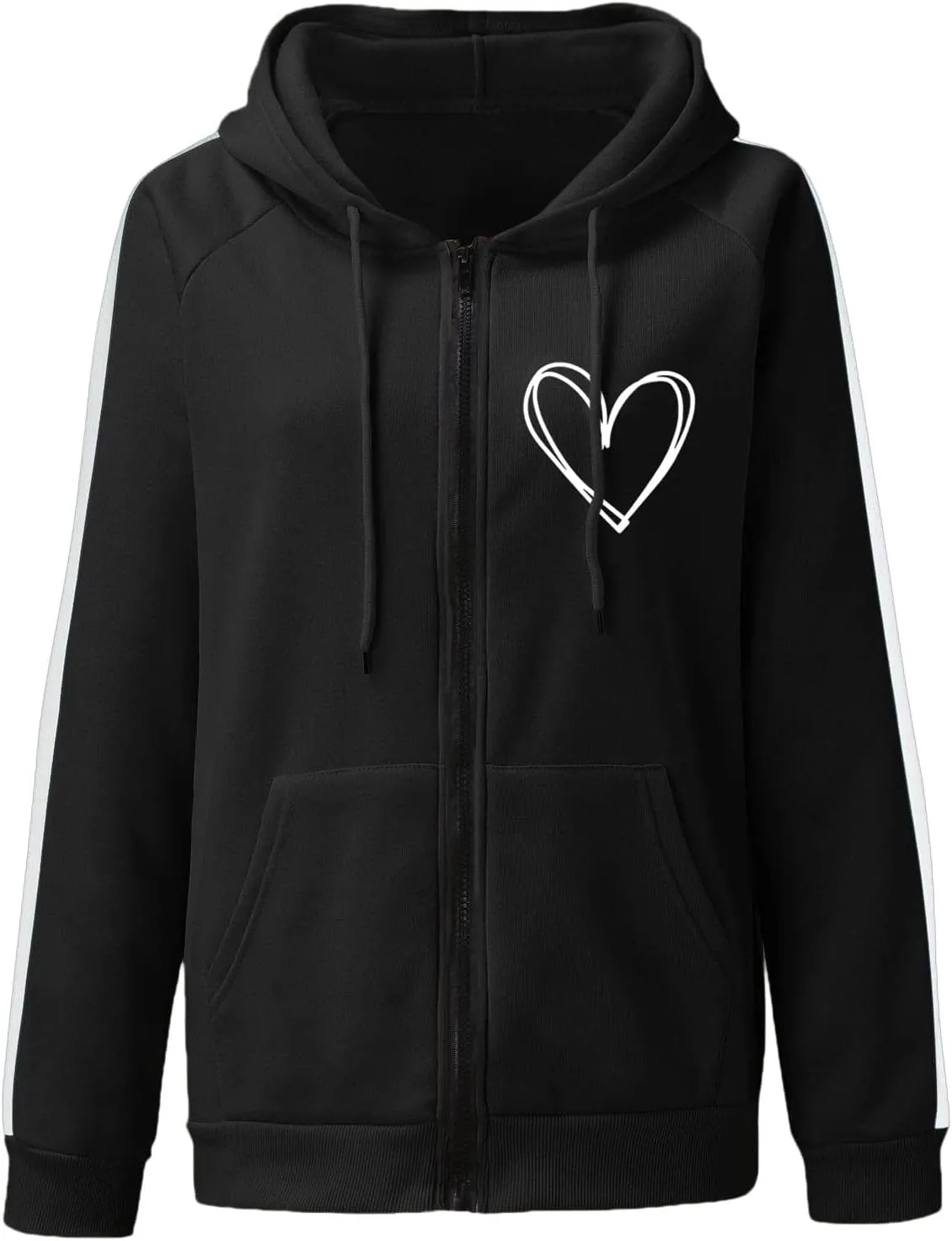 Womens Hoodies Oversized Sweatshirts Pullover Fashion Autumn And Winter Color Gradient Printing Casual Pockets Long