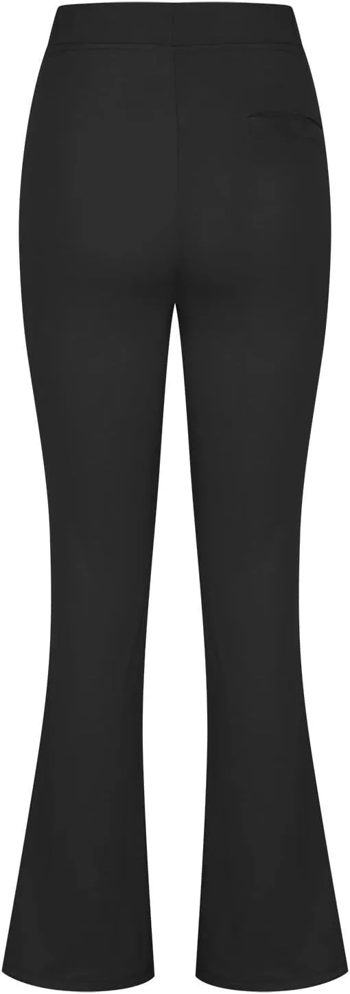 Work Pants for Women 2024 High Waisted Dress Pants Stretch Bootcut Yoga Pants Workout Slacks Business Casual Trouser