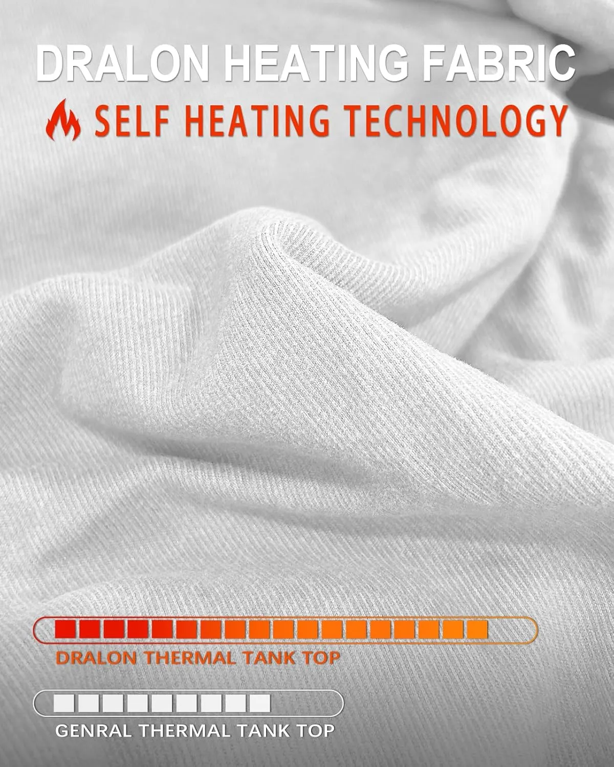 WOWENY Thermal Tank Top for Women Fleece Lined Thermal Shirts Sleeveless Tops Camisole Warm Base Layer Vest Cold Weather