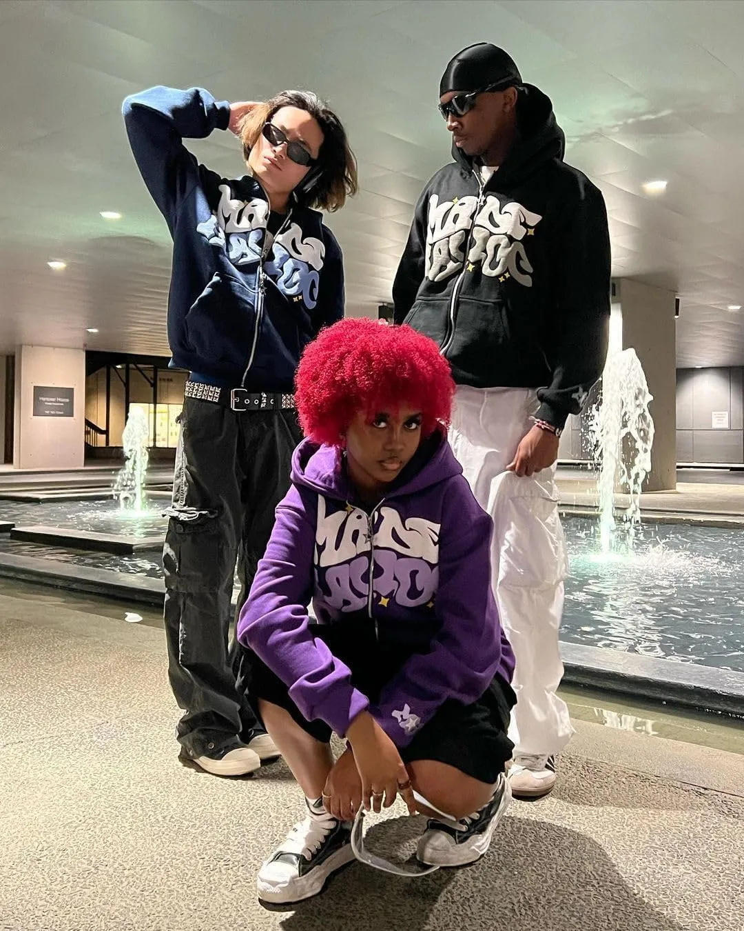 Y2k Hoodies Puff Print Hoodie Grunge Graphic Zip Up Hoodies Y2k Jacket Hip Hop Streetwear Aesthetic Sweatshirts