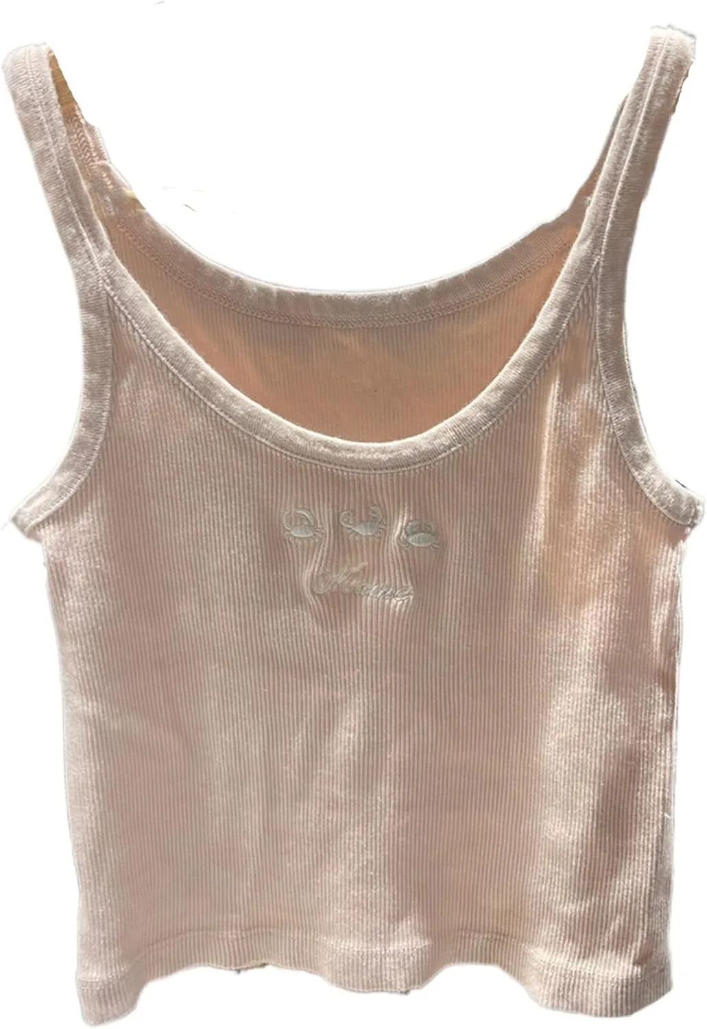Y2k Tank Top Crop Coquette Cami Women Graphic Cute Camisole Summer Spaghetti Strap Bow Tops