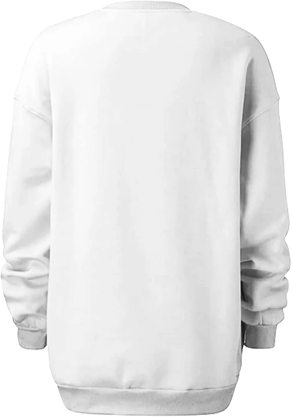 ZDRZK Oversized Sweatshirts For Women Fleece Hoodies Trendy 2023 Long Sleeve Crewneck Pullover Comfy Sweater y2k Clothes