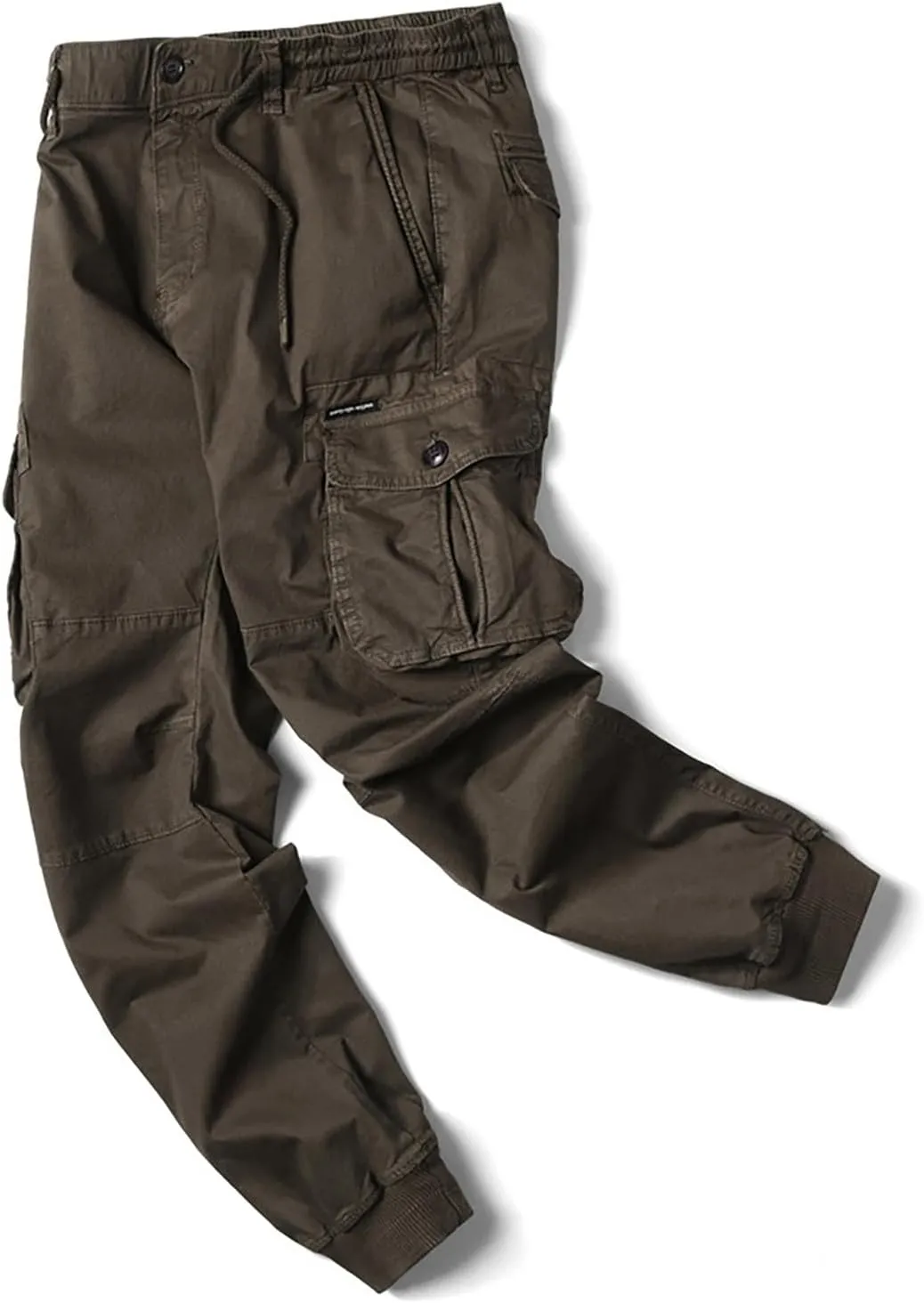 Zeiyignr Tactical Cargo Pants for Men Casual Work Hiking Sweatpants Joggers Outdoor Camping Fishing Trousers with Pockets