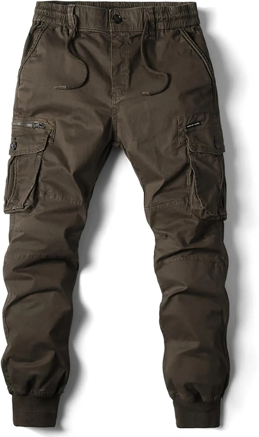 Zeiyignr Tactical Cargo Pants for Men Casual Work Hiking Sweatpants Joggers Outdoor Camping Fishing Trousers with Pockets