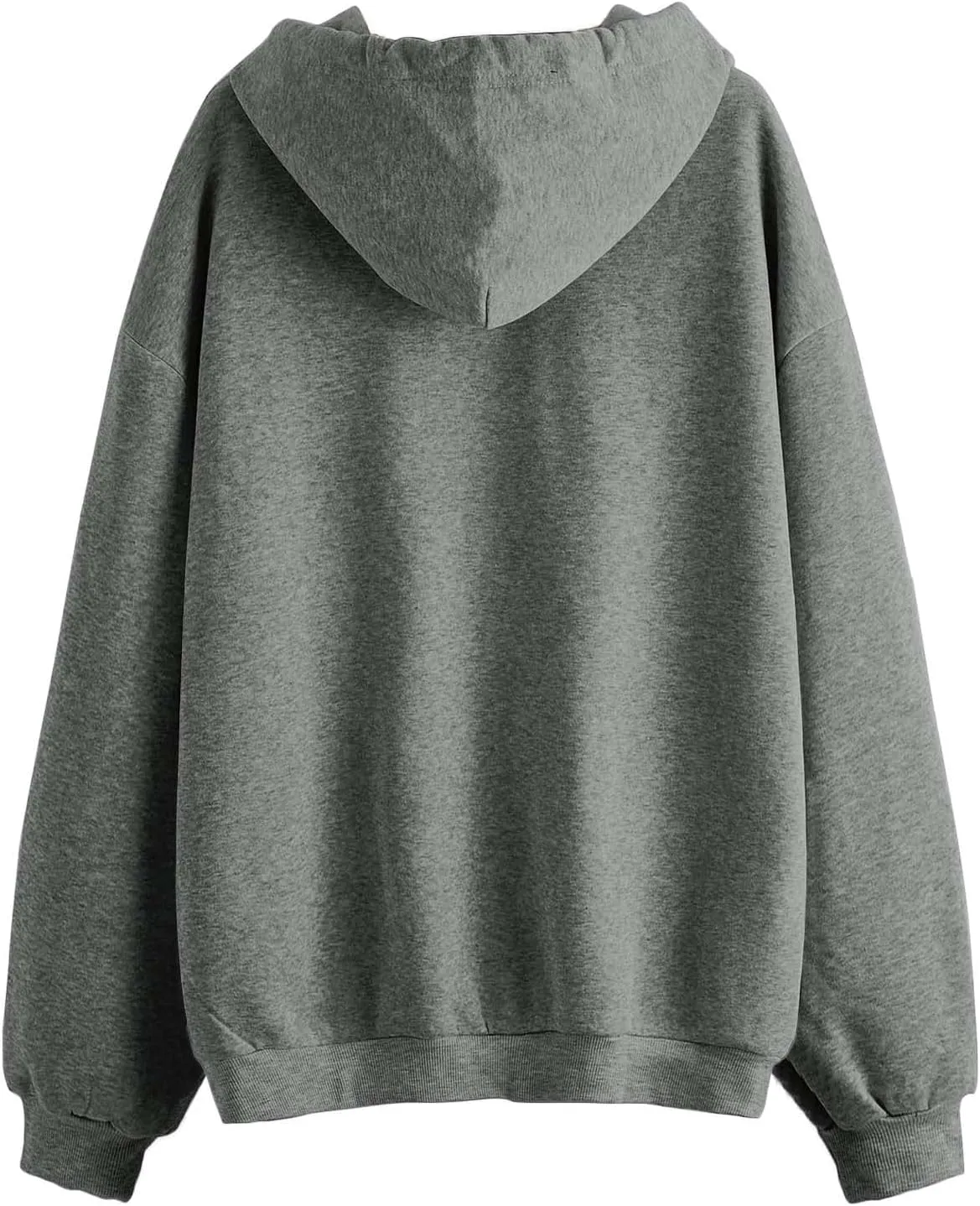 Zip Up Hoodies for Women Oversized Long Sleeve Sweatshirts Casual Y2K Fashion Jackets with Pockets 2024 Fall