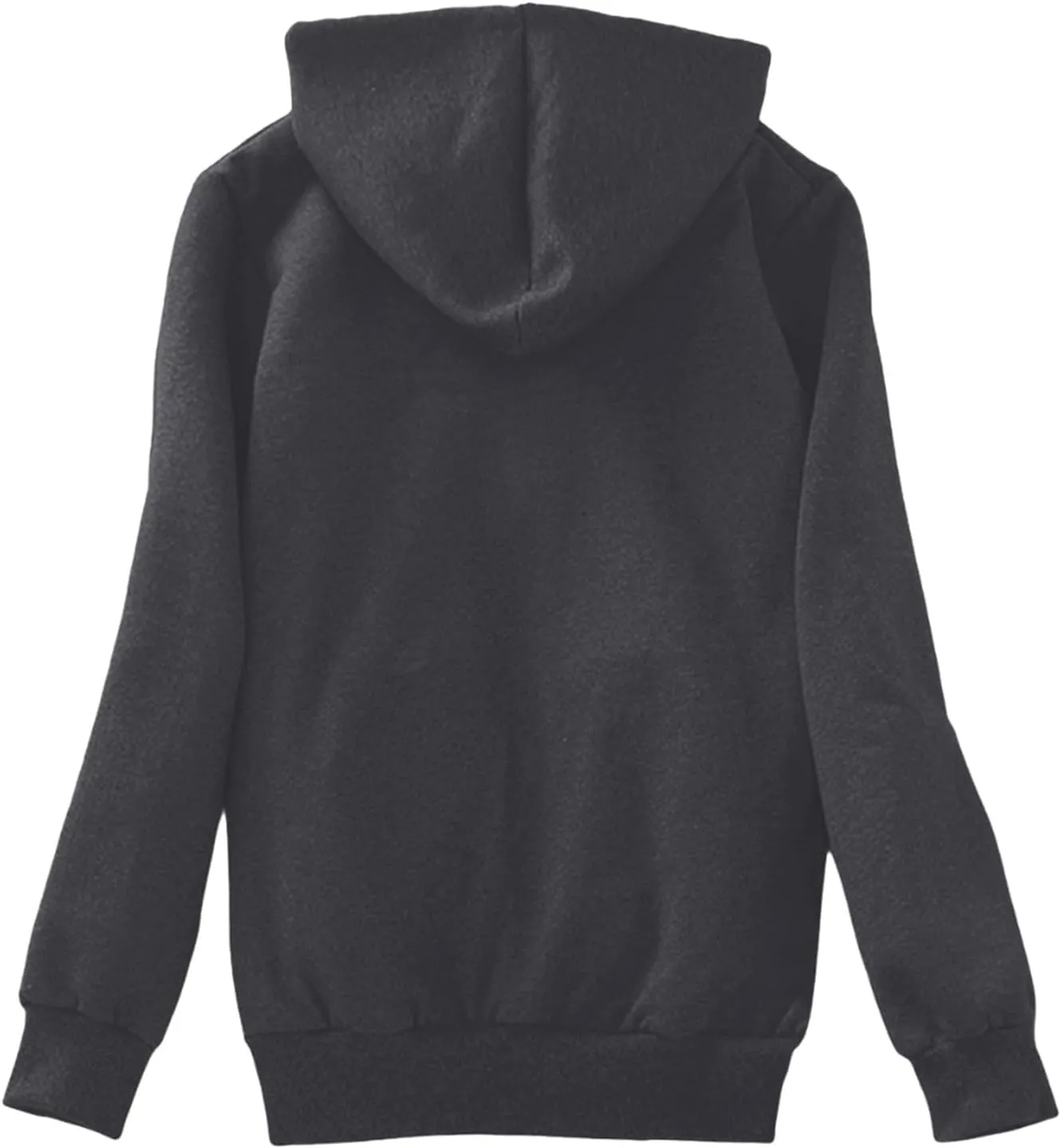 ZOCANIA Women's Hoodie Sherpa Lined Fleece Thermal Jacket Oversized Pullover Long Sleeve Zip Up with Pocket Winter Coats
