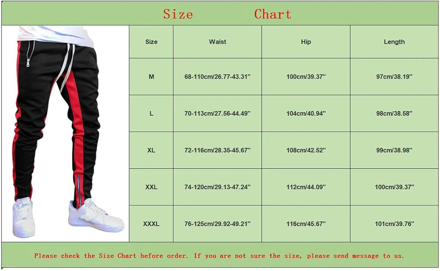 ZYXTIM Big and Tall Men Cargo Jogger Sweat Pants Slim-Fit Basic Active Casual Tapered Sweatpants with Pockets